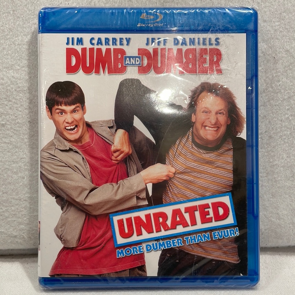 Dumb and Dumber Unrated Blue-Ray Disc NEW!
